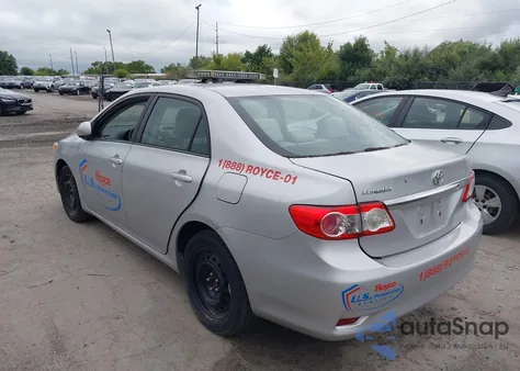 2012 Toyota Corolla Le из США, поврежденный, VIN 2T1BU4EE4CC849776